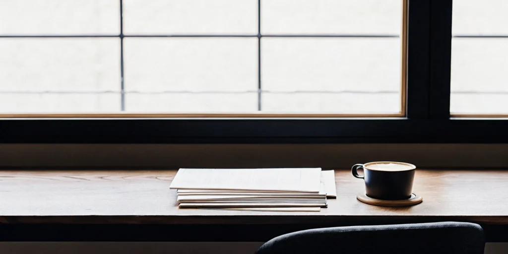 Bank statements organized on a desk to meet loan application requirements.