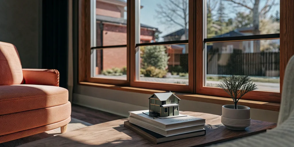 Model home on a table, a simple guide to the FHA home loan guidelines.